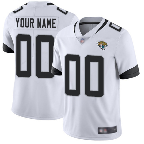 Limited White Men Road Jersey NFL Customized Football Jacksonville Jaguars Vapor Untouchable